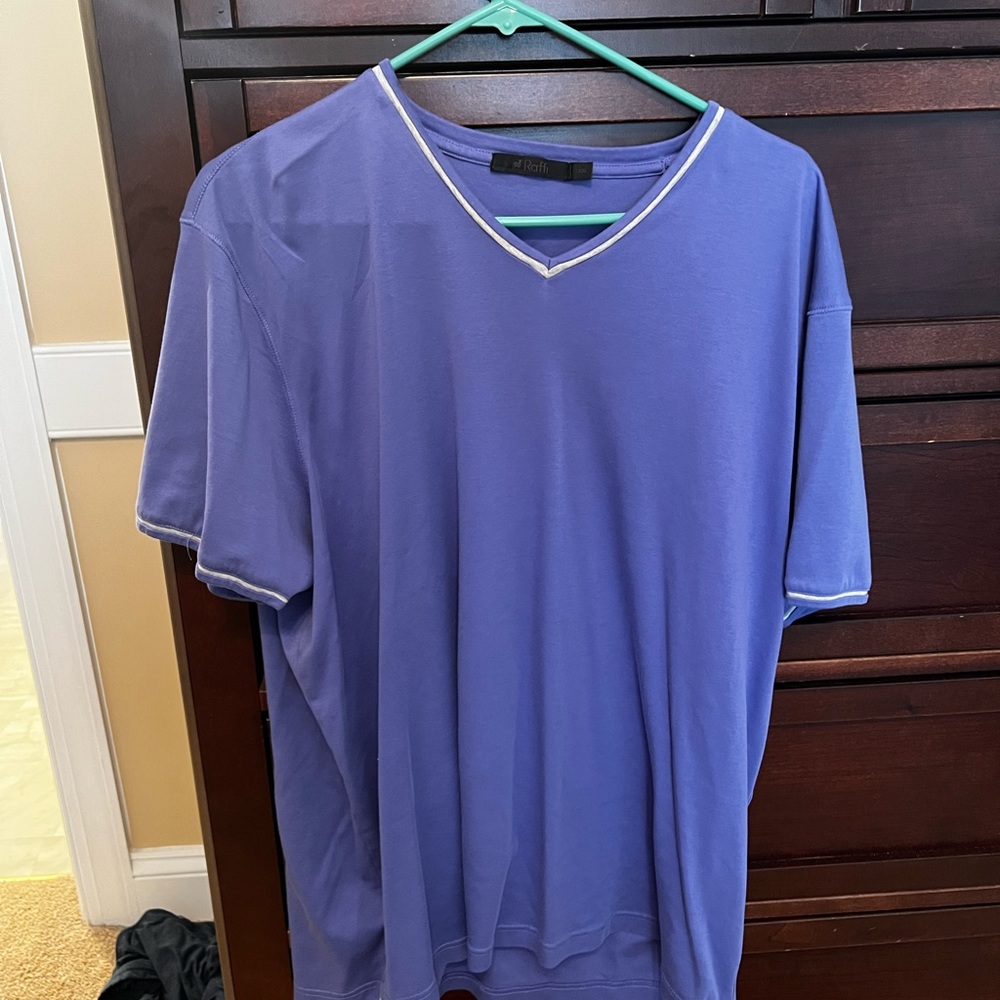 Mens Raffi V-Neck t-shirt XXL